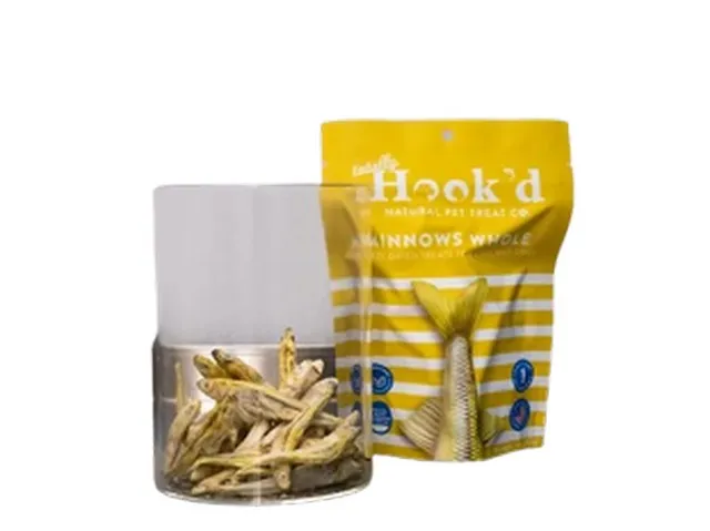 1ea Totally Hook'd Freeze-Dried Minnows 1oz - Treats